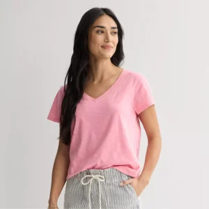 Women's Sonoma Goods For Life® Everyday Short Sleeve V-Neck Tee